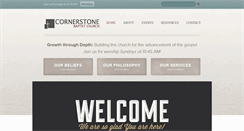 Desktop Screenshot of cornerstonecarthage.com